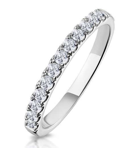 Adelle Matching Wedding Band 0.35ct H/Si Diamond in 18K White Gold